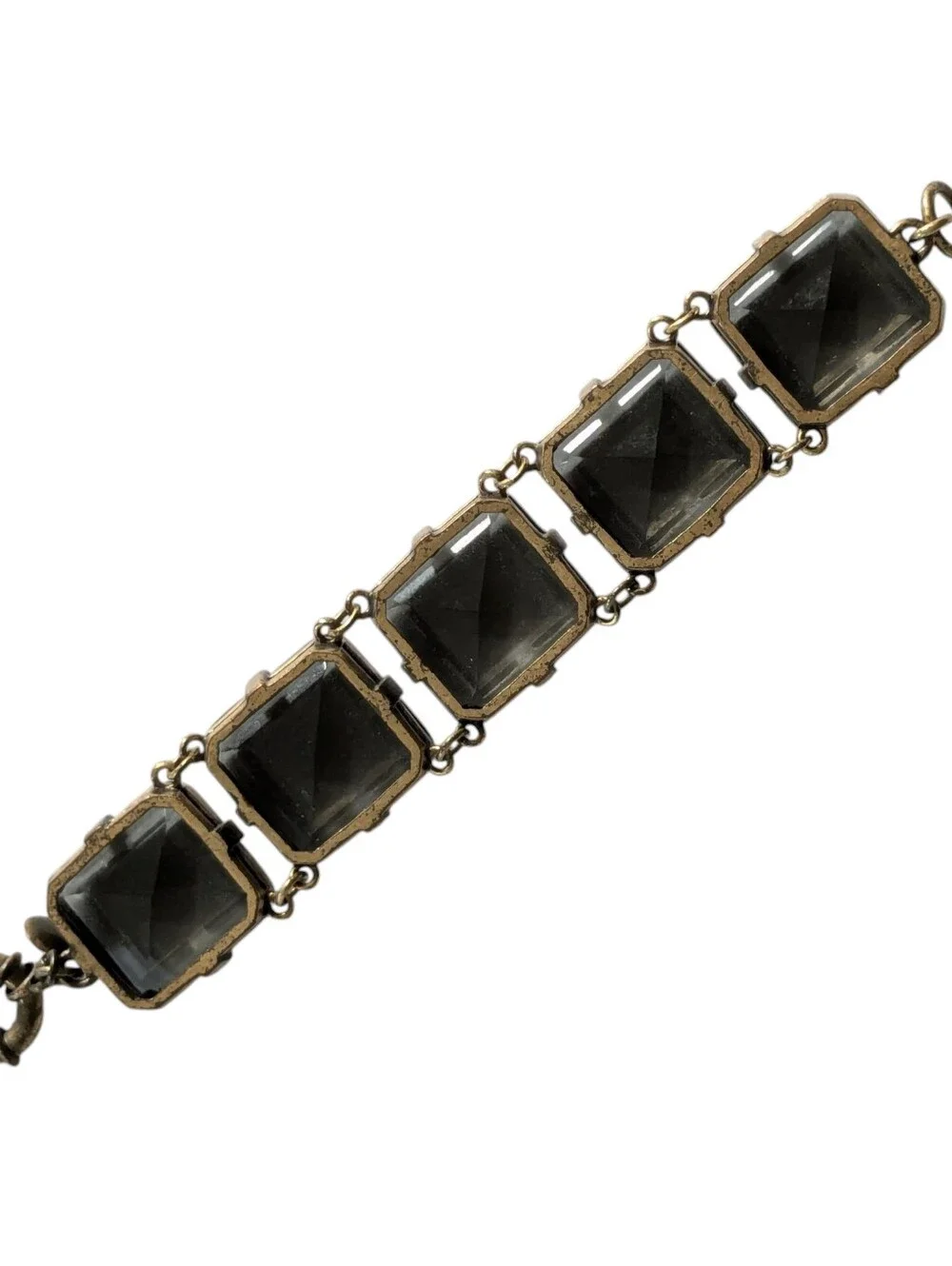 J. Crew Smoky Topaz Chunky Bracelet EC1847